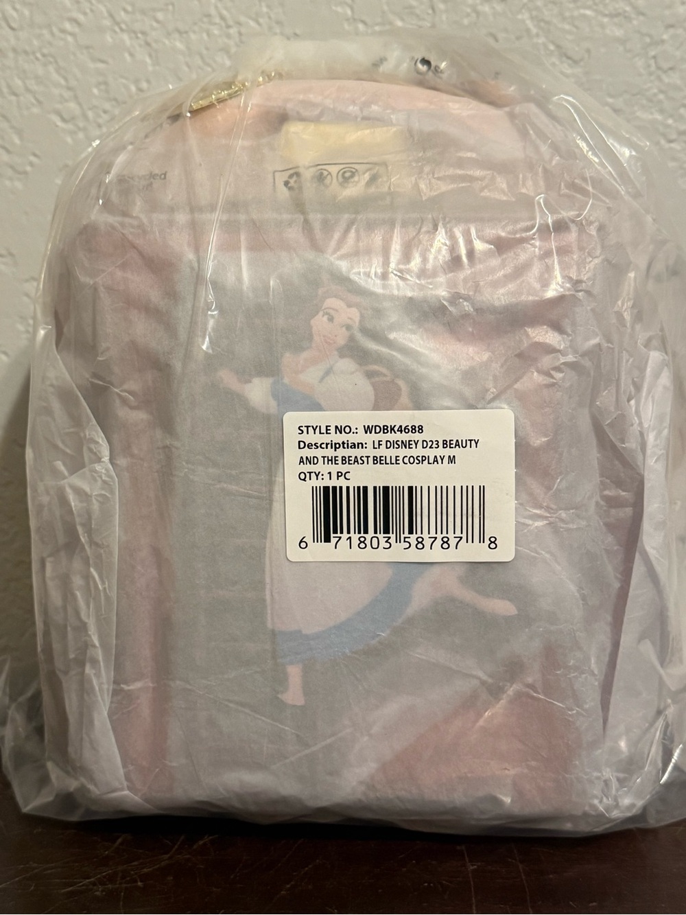 Loungefly D23 Exclusive Beauty and the Beast Belle Book Shop Mini Backpack - Picture 2 of 6